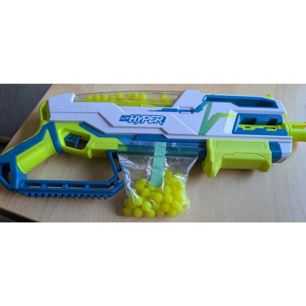 📚Nerf Hyper Siege Pump Action Blaster